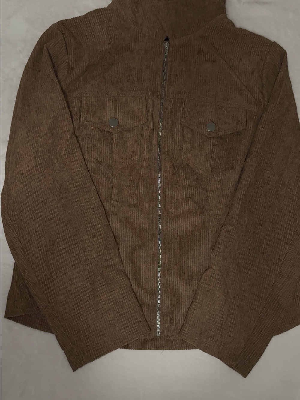 SHEIN Women’s Brown Front Jacket